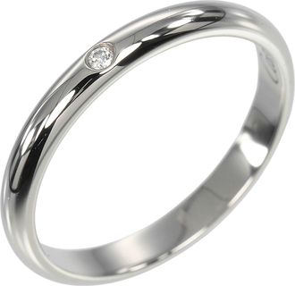 Cartier Platinum Platinum 950 Band Ring (Pre-Owned)