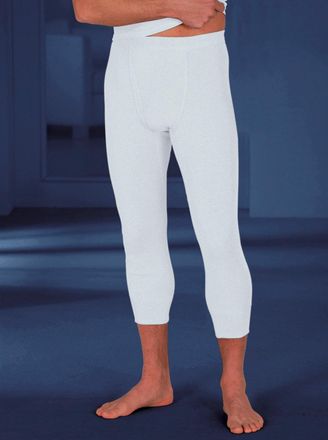 Kings Club Lange Unterhose KINGS CLUB, Herren, Gr. 10, 2 Stk., weiss (wei&szlig;), 100% Baumwolle, Unterhosen Lange Unterhose