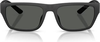 Emporio Armani Ea4267U Zonnebril - Heren - Accessoires - Zwart - Maat: 57 MM Polyamide