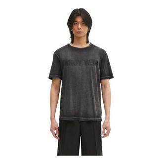 Helmut Lang Heren, Tops, Grijs, Maat: XL