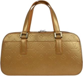 Louis Vuitton Pre-owned Handbags, female, Beige, Size: ONE SIZE Pre-owned Vintage Handbag