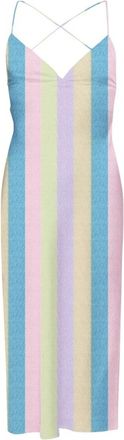 MC2 Saint Barth Eydis Lange Jurk - Dames - Jurken - Veelkleurig - Maat: M Viscose