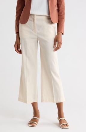 Theory Clean Terena Crop Pants in Sand at Nordstrom Rack, Size 4