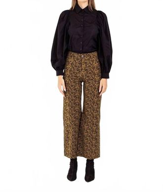 Bel Kazan Kaya Pant In Gold Juno