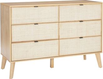 Linon Claudette Cane Dresser