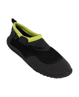 Arena Badeschuh ARENA ARENA WATERSHOES, Gr. 36, grau (schwarz_grau, li), Obermaterial: 60% Polyester, 38% Gummi, 2% Nylon, Schuhe Badeschuh
