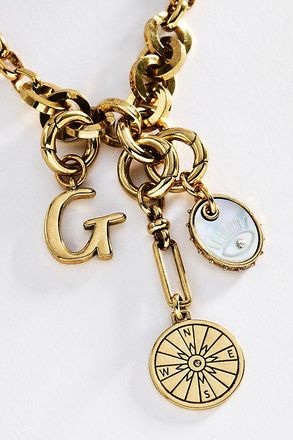 Mignonne Gavigan Initial Charm Necklace