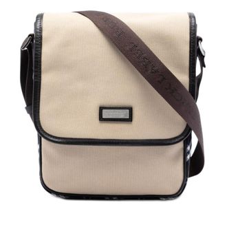 Burberry Pre-owned Burberry Nova Check Trimmed Canvas Crossbody Unisex Y5H7SG4SOUASV8G6