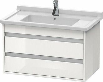 Duravit Mueble Bajo Encimera Duravit Ketho 6644, 2 Cajones, 800mm, Para
