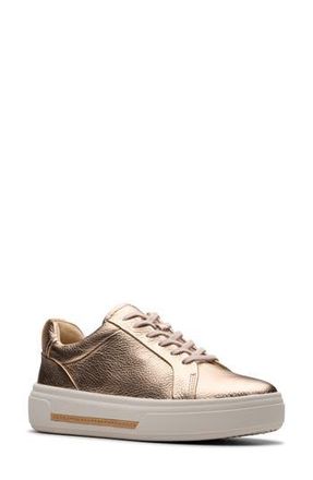 Clarks Hollyhock Walk Sneaker in Copper Metallic at Nordstrom Rack, Size 8.5