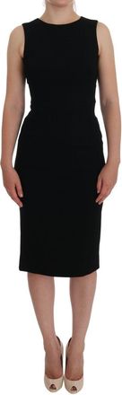 Dolce & Gabbana Dolce Gabbana Mouwloze Sheath Jurk