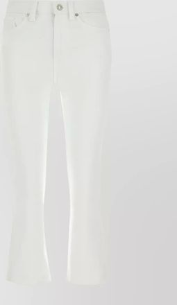 7 For All Mankind stretch cotton cropped trousers