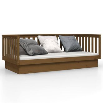 Berkfield Home Day Bed Honey Brown 80x200 cm Solid Wood Pine