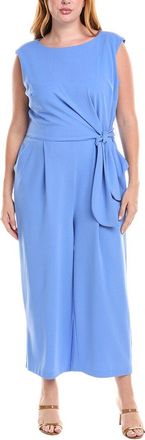 Tahari by ASL Tahari Asl Plus Side Tie Jumpsuit