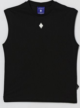 Marcelo Burlon Canotta in cotone con logo County Of Milan