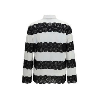 Dolce & Gabbana Womens White Cotton Polo Shirt