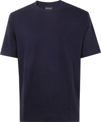 Emporio Armani T-shirt in cotone - Blu