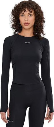 Craft Hypervent Tight Long Sleeve Womens T Shirt Black : LG, Elastane/Polyester