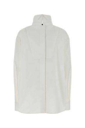 Givenchy Cotton Turtleneck Blouse - White