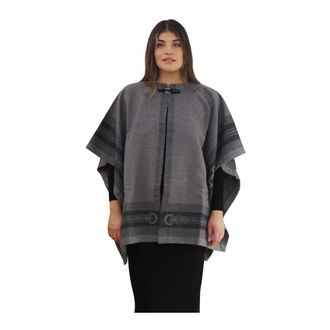 Ralph Lauren Dames, Jassen, Grijs, Maat: ONE Size Wol