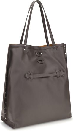 Zanellato Womens Aspasso Saeta Shoulder Bag Brown Marengo Calf Leather Bos Taurus