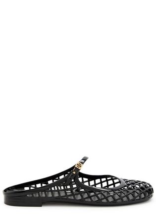 Tory Burch Mellow Jelly Mary Jane Mules - Black - 10 (IT40.5 / UK7.5)