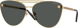 Versace VE2267 100287 Womens Sunglasses Gold Size 64