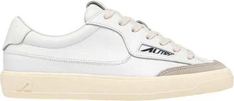 Autry Windscape Low Sneakers aus wei&szlig;em Leder