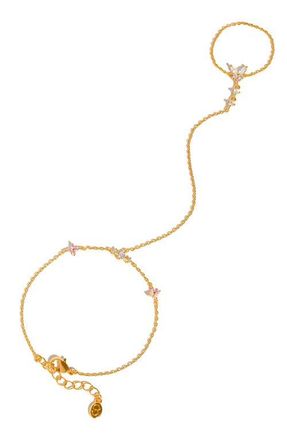 Girls Crew Flutter Over You Hand Chain in Gold at Nordstrom