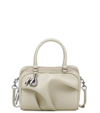 Marc Jacobs White The Wave Mini Satchel