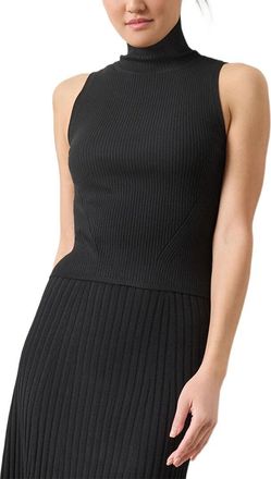 Lilla P Rib Turtleneck Shell Sweater