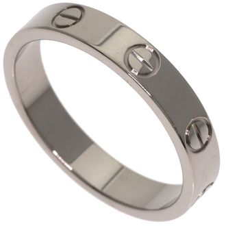 Cartier Silver White Gold (18K) Band Ring (Pre-Owned)