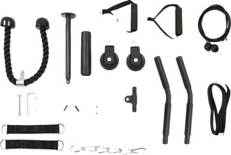 OEM Sistema De Poleas, Herramienta De Entrenamiento Vers&aacute;til, Materiales Robustos, Negro