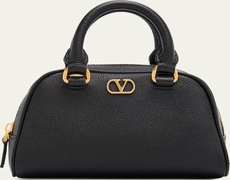 Valentino Garavani Dome Mini Leather Top-Handle Bag