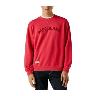 Pepe Jeans London Sweatshirts, male, Red, Size: XL Sweatshirt