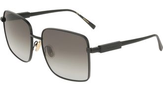 Ferragamo Grey Gradient Square Ladies Sunglasses SF330S 002 57
