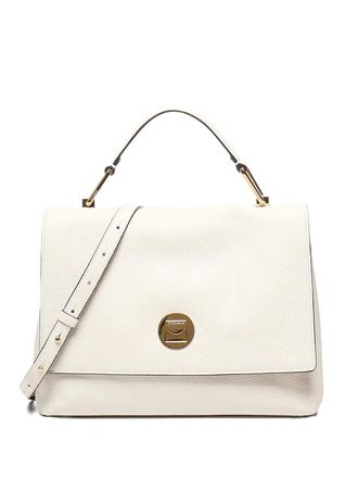 Coccinelle Handtas met bewerkte textuur - Beige