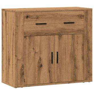 vidaXL Sideboard Artisian Oak 80x33x70 cm Engineered Wood Vidaxl
