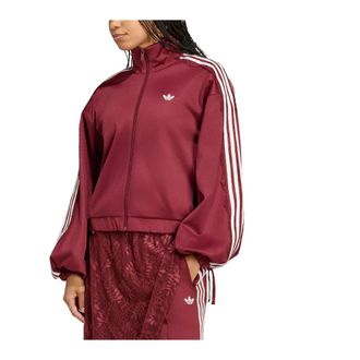 adidas Lace Oversized Archive Track Top - - Sport - Donna - Rosso - L