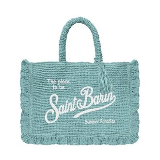 MC2 Saint Barth Volant Mini Tote - Dames - Tassen - Blauw - Maat: ONE Size