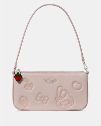 Kate Spade New York Womens Hello Kitty X Ksny New York Puffy My Melody Bag - Pink Leather - One Size