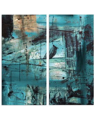 Ready2HangArt Ready2hangart Bueno Exchange Lxxi 2Pc Wrapped Canvas Wall Art By Tristan Scott