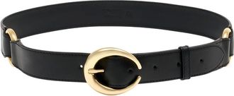 Paco Rabanne Belts, female, Black, Size: 90 CM Ring 35mm Belt