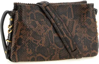 Pinko Love Birds Shoulder Bag - Brown