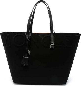 Moncler Zeer shopper - Zwart