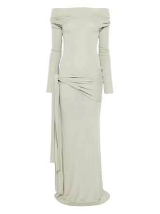 Aya Muse Kora maxi-jurk - Groen