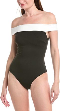 Milly Solid Off The Shoulder One-Piece