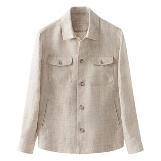 Eton Uomo, Giacche, Beige, M, new