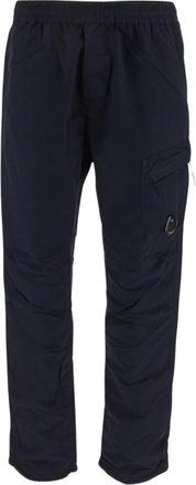 C.P. Company Tech Broeken - Heren - Slim Fit Broeken - Blauw - XS - Katoen - Broeken