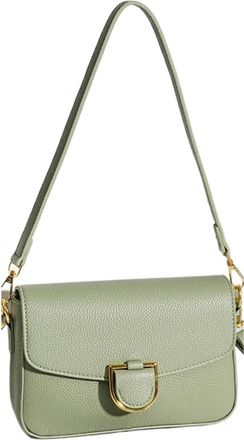 Generic Compatible For Women Leather Handbag Ladies Shoulder Crossbody Bag Tote Bags(Green)